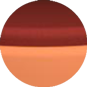Пуф Calligaris Candy, Plastic matt orange and Fabric red