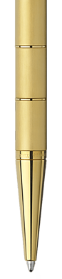 Ручка шариковая Graf von Faber-Castell серия Classic Anello, коллекция Gold